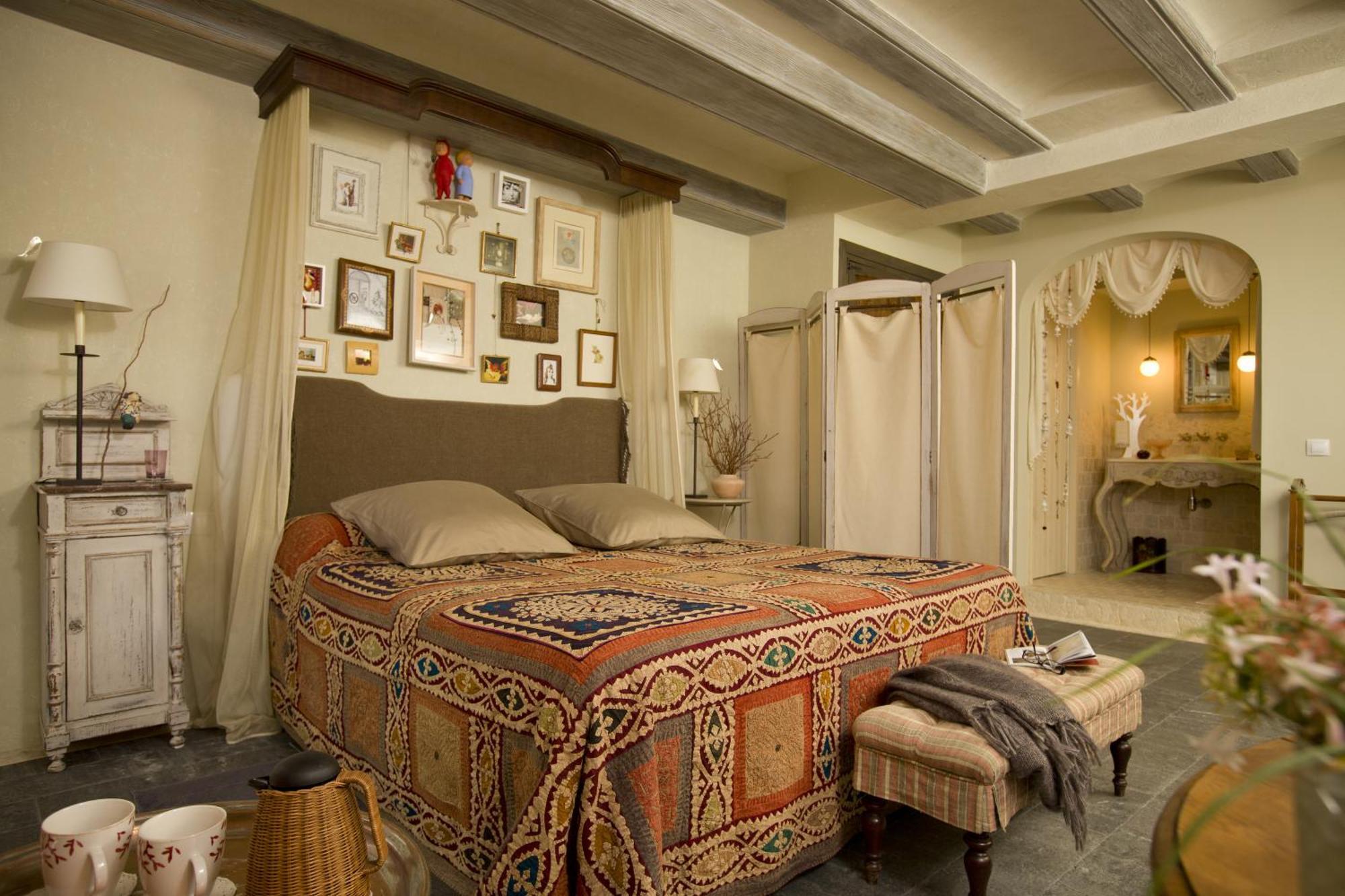 Hostal Alodia Alquézar Habitación foto
