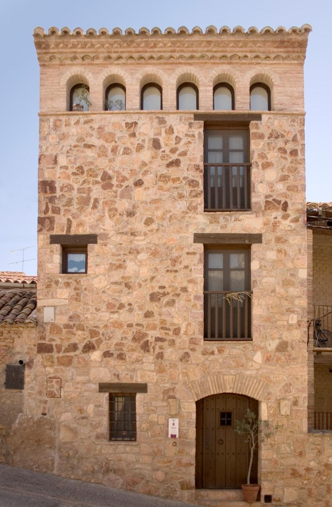 Hostal Alodia Alquézar Exterior foto